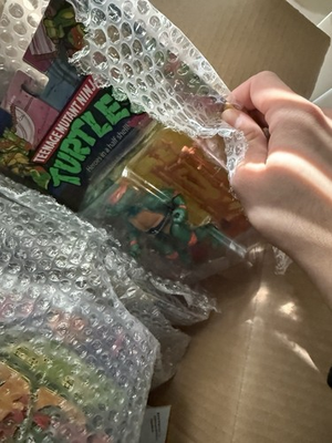 #ad #ad Teenage Mutant Ninja Turtles TURTLE PARTY WAGON amp; 4 Playmates Lot of 5 $139.00