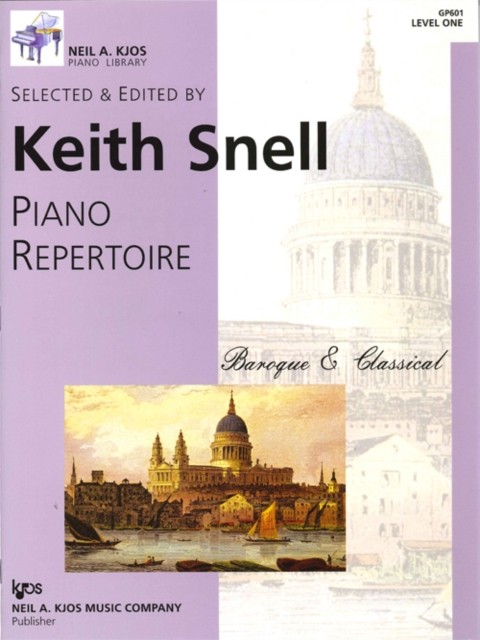 Piano Repertoire Baroque Classical 1