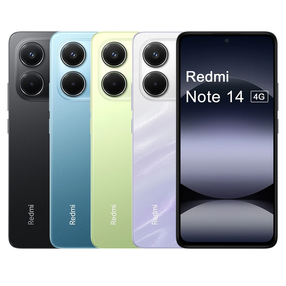 Xiaomi Redmi Note 14 4G 8+256GB Smarthone 6,67'' AMOLED 108MP 5500mAh HyperOS - Bild 2 von 4