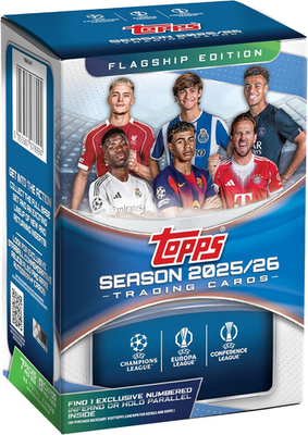 2025-26 Topps UEFA Club Competitions Soccer - Factory Sealed