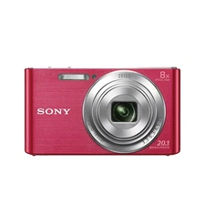 Sony DSC-W830 CyberShot 20.1MP Digital Camera Black 8x Zoom w/Battery/SD Card