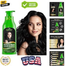 Hair Color Shampoo for Gray Hair Natural Hair Dye Shampoo Colors Hair in ...