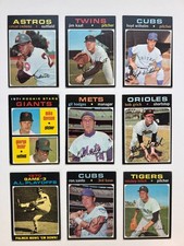 1971 Topps Baseball Cards 12