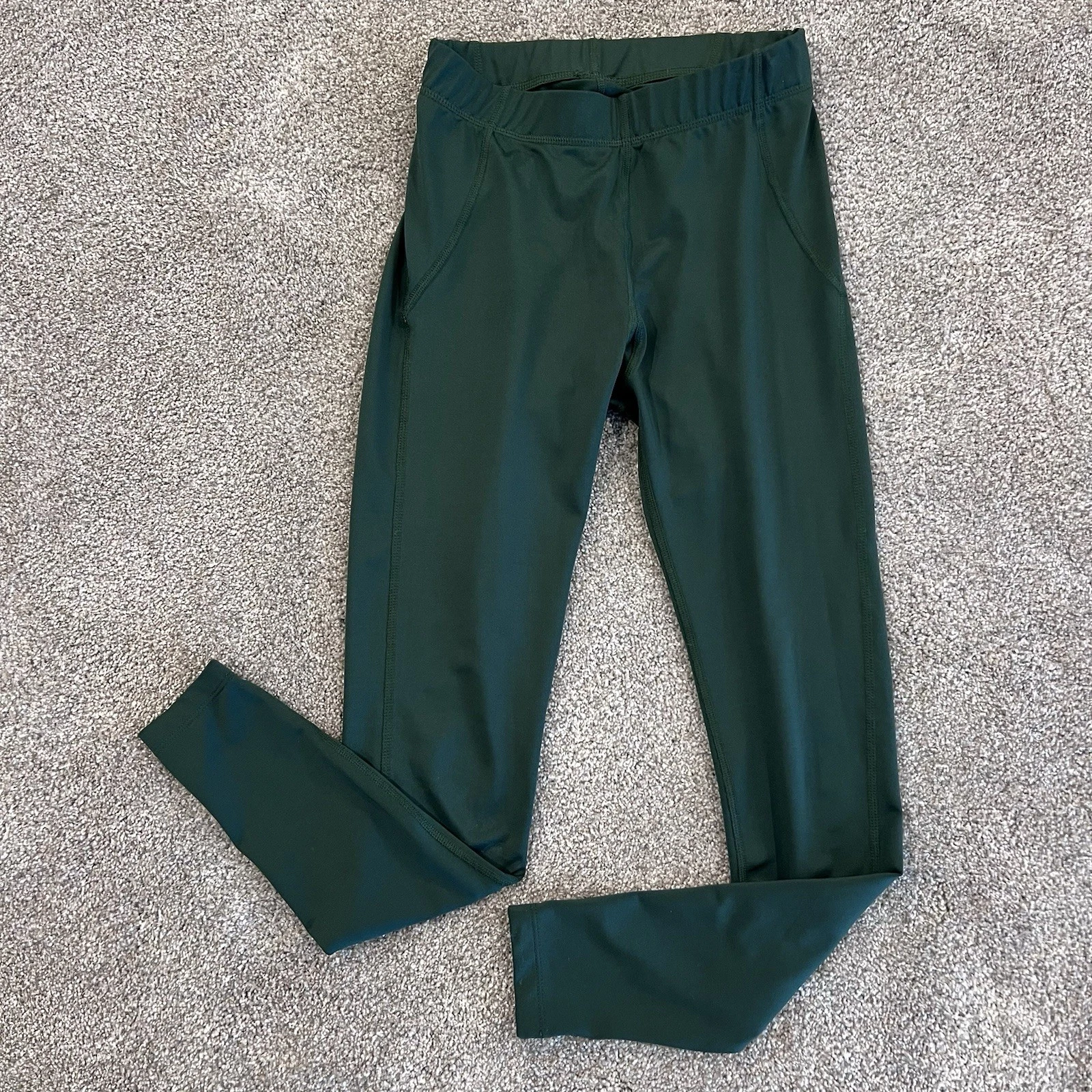 Stoic Women’s Base Layer Pants Leggings Size XS Green Polyester/Spandex Outdoor