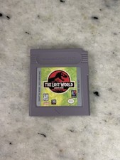 The Lost World Jurassic Park Nintendo Game Boy Original Game Cartridge