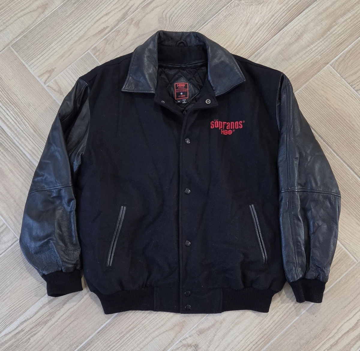 Leather Sleeve Varsity Jacket for sale - eBay