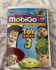 Vtech MobiGo  Touch Learning System - Disney Pixar Toy Story 3 Cartridge  Used