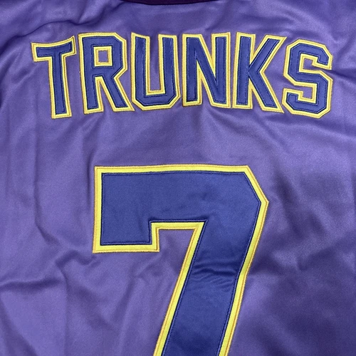 Dragonball Z Trunks Baseball Jersey  Nandesuka Anime Capsule Corp