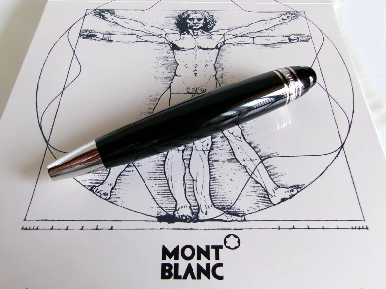 Montblanc Meisterstuck Platinum Line Leonardo Sketch Pen Mechanical Pencil  5.5mm