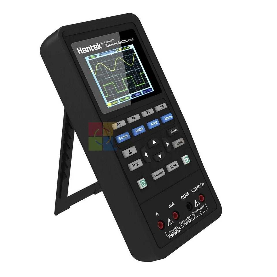 Osciloscopio de Mano Hantek 2D72 2CH 70MHz + Multímetro + Generador de Señal 25M Foto 4 de 4