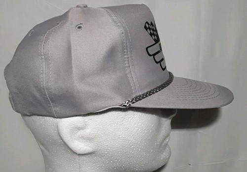 Vintage 1995 90s Mohr's Atlanta 500 Racing Snapback Hat Cap Gray - Picture 5 of 7
