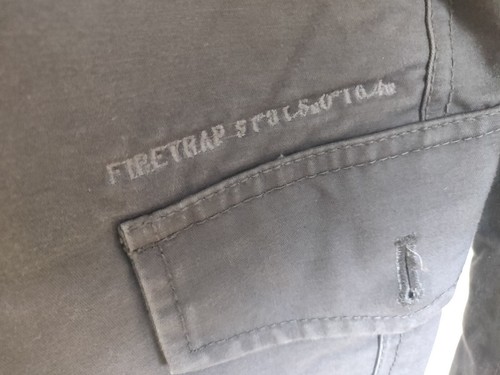 Firetrap Achilles3 Herren mittelgrau Baumwolljacke - Bild 9 von 15