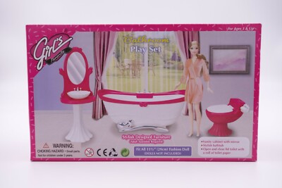 Girl's Favorite/Gloria Bathroom Play Set (No. 3013)