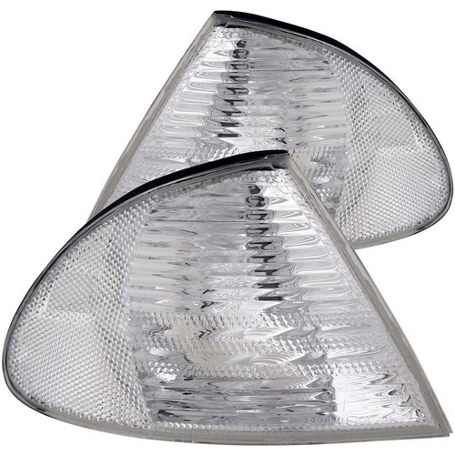 Clear Lens Corner Lights Set 2 PCS for BMW 323i 325i 328i 330i M3 E46 4-Door - Picture 7 of 7