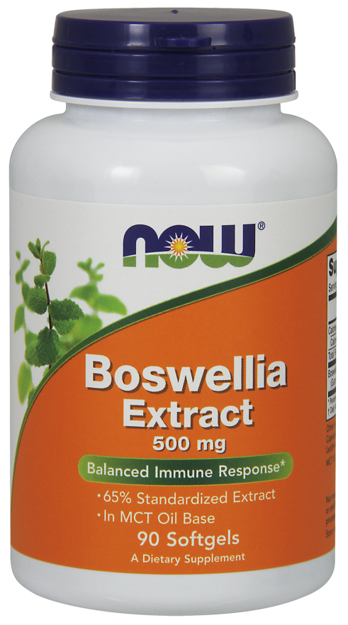 Boswellia Extract, 500 mg, 90 Softgels - Now Foods