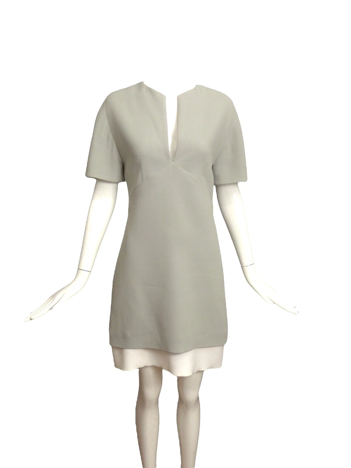 Vestidos femininos sólido Balenciaga Shift