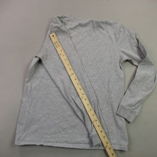 Carhartt Shirt Boys Small Long Sleeve Casual Crew Neck Lightweight Gray 4/6 - Picture 9 of 10