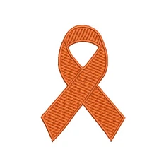 Agent Orange Awareness Ribbon Patch Iron-on Custom Embroidery Applique Jacket