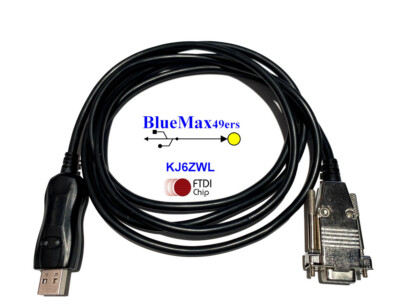 FTDI USB CAT Programming Cable Kenwood TS-570 TS-570S TS-570SG ST-9F