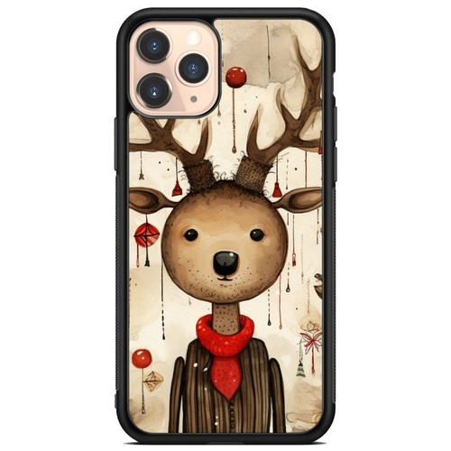 Friendly Case Buck Christmas deer xmas For iPhone SE4 16E 12 13 14 15 16 Pro Max - Picture 21 of 25