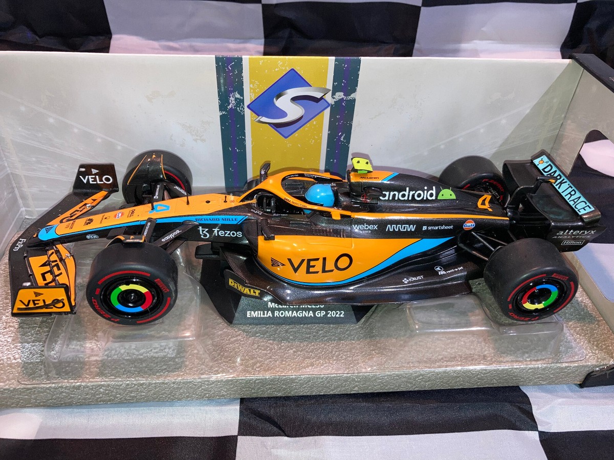 1:18 Solido S1809102 Lando Norris McLaren MCL36 #4 'VELO