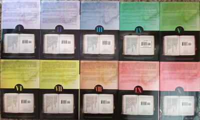 SANDMAN #1-10 COMPLETE RAINBOW HARDCOVER SET - Neil Gaiman