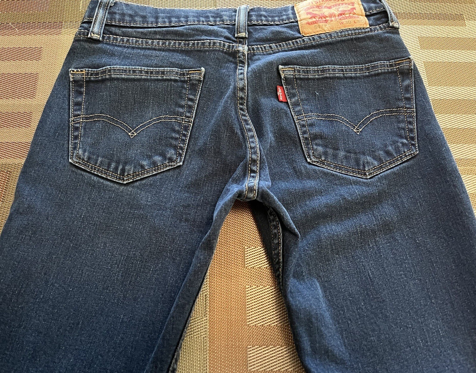 Levi’s Men’s 511 Slim Fit Blue Jeans 30x30 Gem