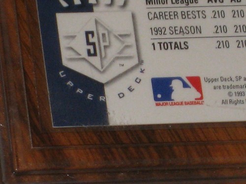 Derek Jeter 1993 Upper Deck #279 FOIL SP Short Print Rookie Card - GEM ELITE 10 - Picture 9 of 10