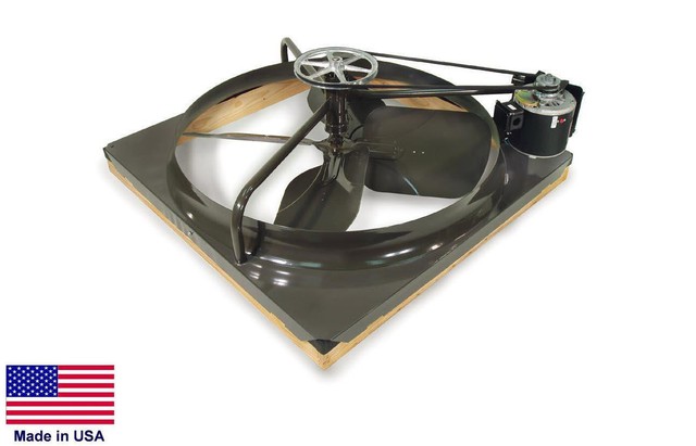 Attic Fan Whole House Fan 48 Belt Drive 13800 Cfm 12 Hp 115v - 