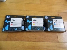 2020-22 GENUINE SET HP 744 PRINTHEAD DESIGNJET Z2600 Z5600 F9J86A F9J87A F9J88A