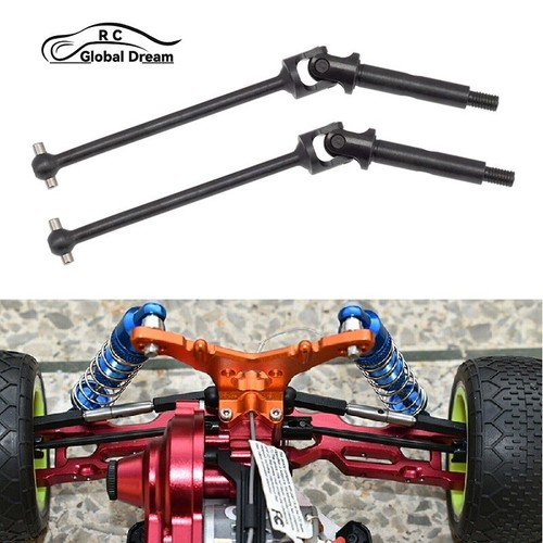 2Pcs Steel Rear Drive Shaft CVD For LOSI 1/18 Mini-T 2.0 2WD Stadium Truck - Picture 1 of 10