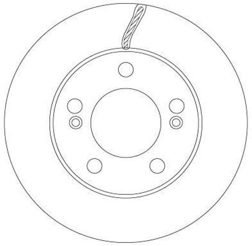 Disque de frein DB pour Mercedes C257 W205 W213 performance de freinage optimale