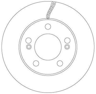 BREMSSCHEIBE SSANGYONG P. REXTON/RODIUS 2.0-2.7 XDI 12-