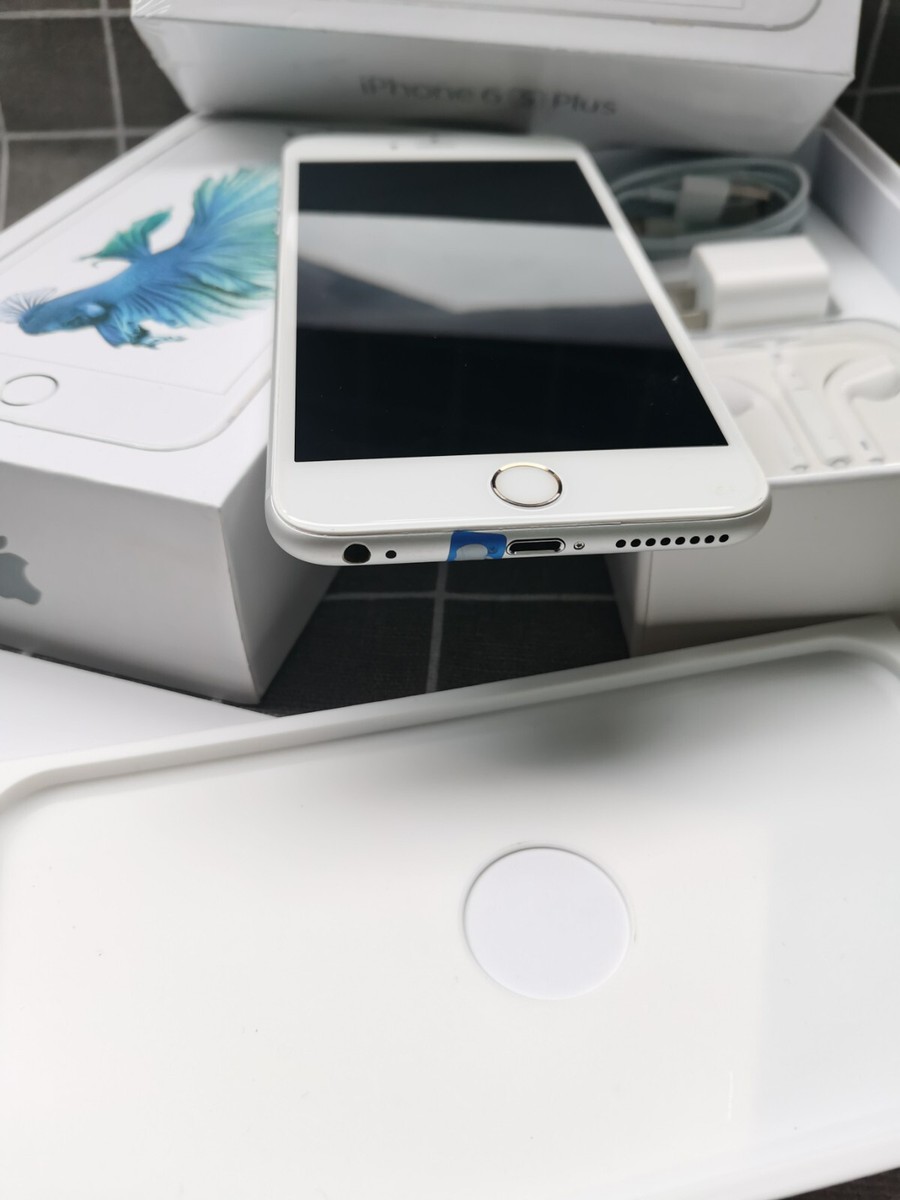 99% New Unlocked Apple iPhone 6s Plus 16GB - Silver with box 99% New Unlocked Apple iPhone 6s Plus 16GB - Silver with box