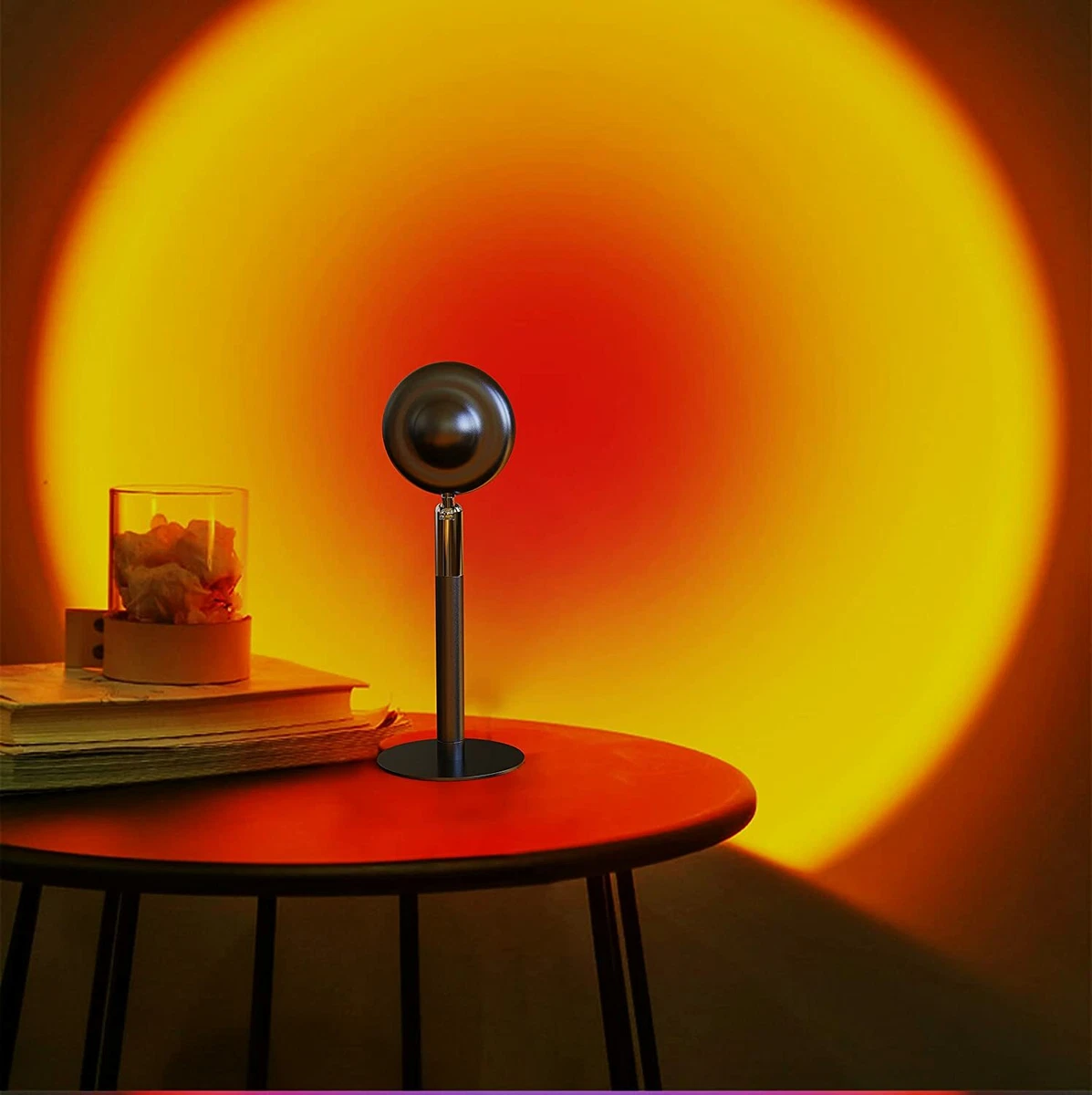 Sunset Light, Sunset Projection Lamp, 360 Degree Sunset Red