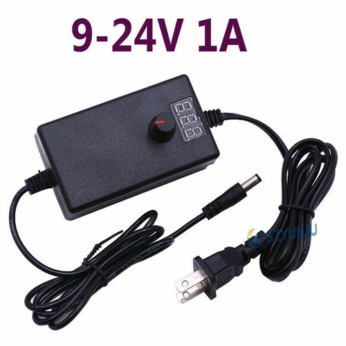 Adjustable AC to DC3-12V 9-24V Regulated Adapter Power Supply Adapter EU/US Plug - Picture 9 of 11
