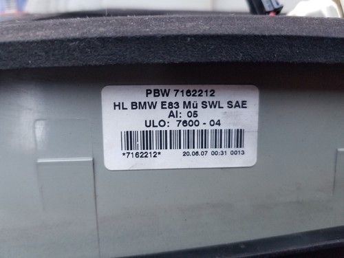 BMW E83 X3 LCI OEM LED /Incandescent Right Passenger Tail light Assembly 2007-10 - Bild 11 von 13