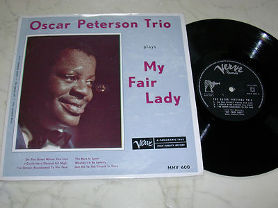 10'' OSCAR PETERSON TRIO My Fair Lady *DUTCH 60s VERVE VINYL MMV600*
