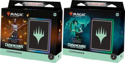 mtg miracle commander deck Duskmourn: Worker with Butters card Collector Booster Sample Pack Miracles // Commander (Aminatou, the