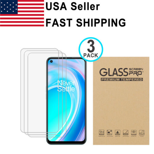 3PK Tempered Glass For OnePlus Nord N10 N20 N30 N100 N200 N300 CE 2 Lite 5G - Picture 1 of 8