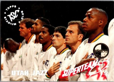1994-95 Topps Stadium Club - NBA Super Team Redemptions Utah Jazz #26