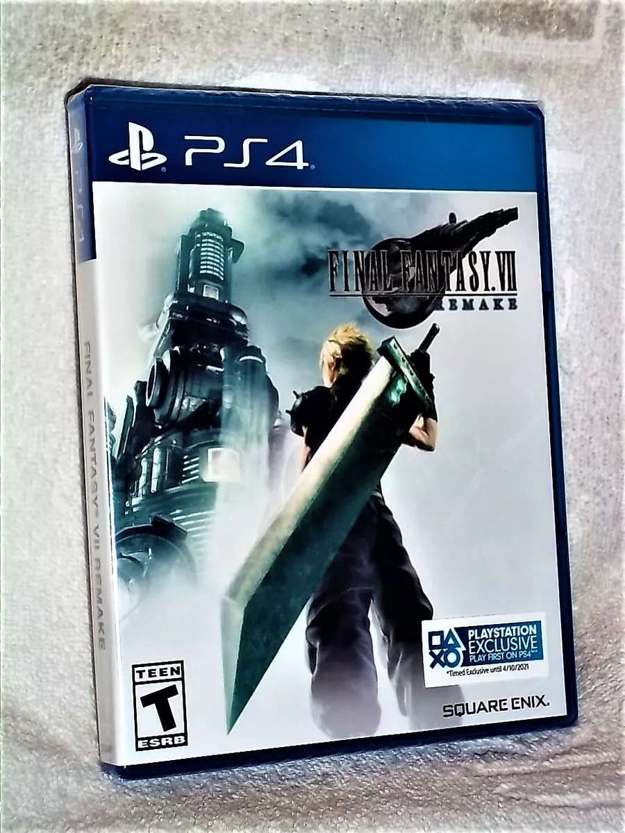 Playstation 4 PS4 Final Fantasy VII remake Sony square Enix /English