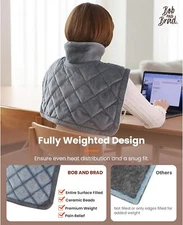 Weighted Heating Pad Far Infrared Therapy for Neck Shoulder Muscle Relief20"x22"