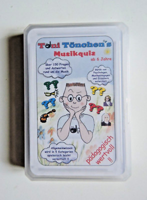 Kartenspiel Tonis Musikquiz