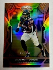 SERIAL NUMBER /275 David Montgomery 2022 Certified BRONZE MIRROR #16 Bears Lions