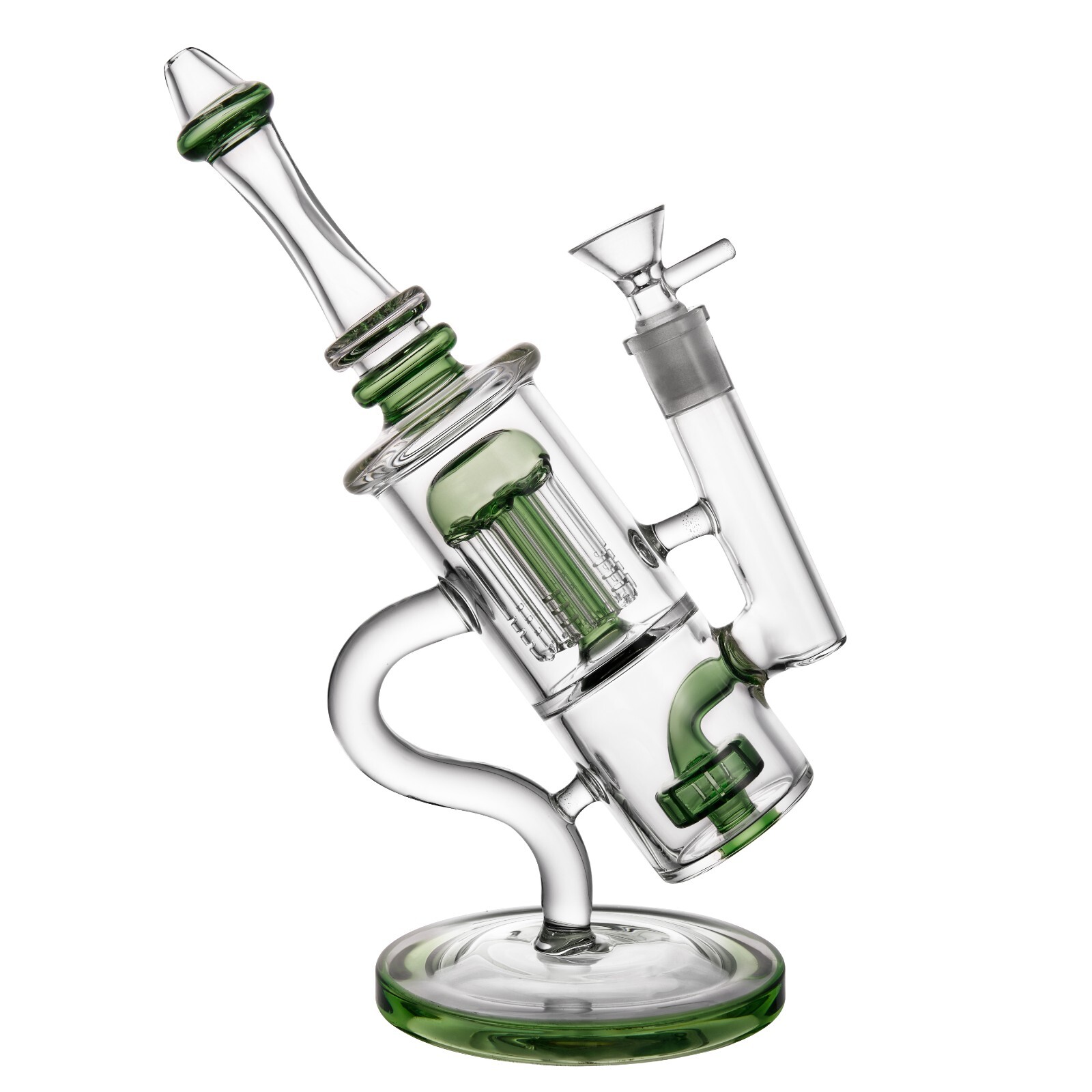 10'' Water Pipe Special Bong Perc Bong Smoking Hookah Heavy Glass Bongs