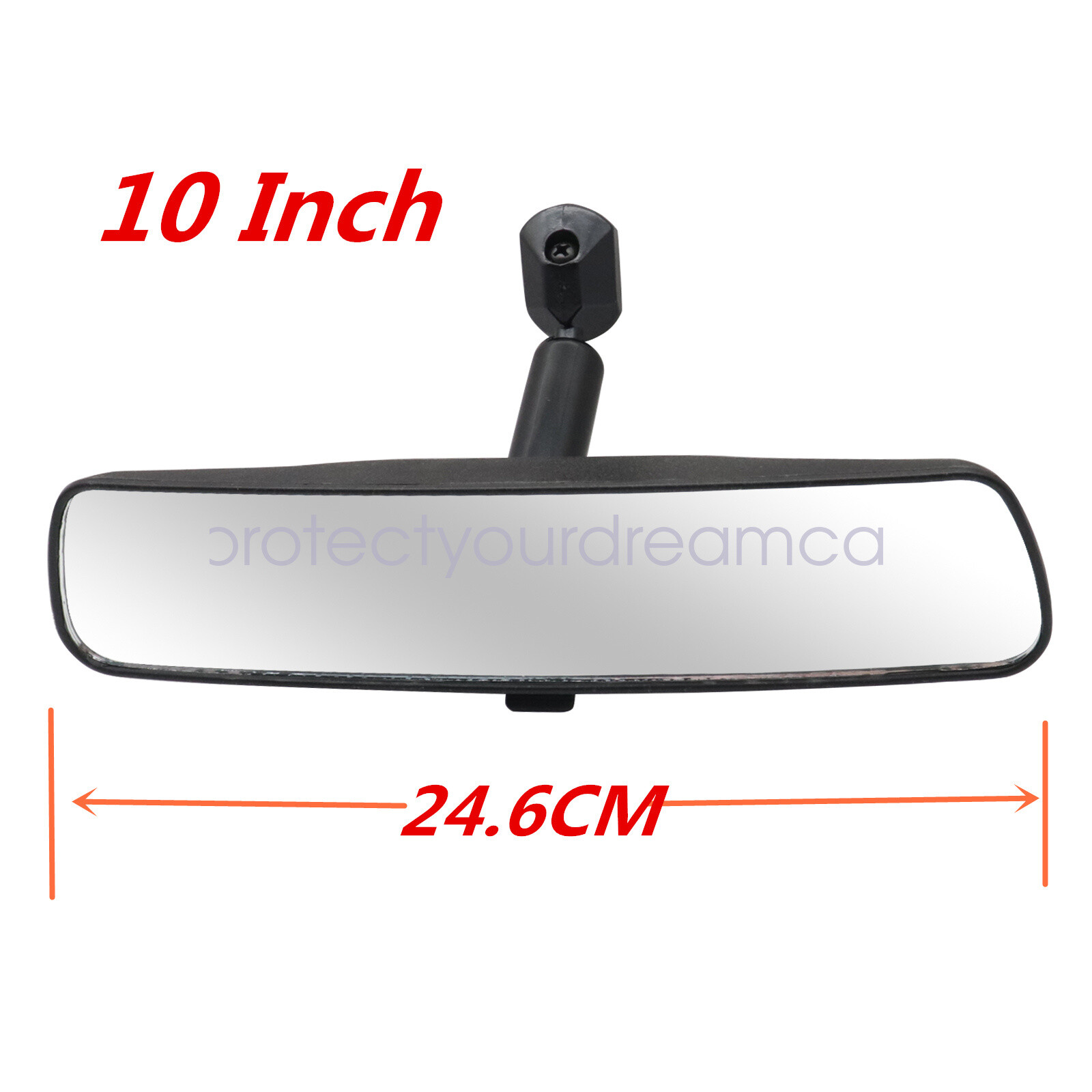 New Universal Inner Inside Interior 10 Inch Rearview Rear View Mirror ...