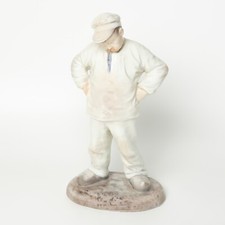 Statuette En Porcelaine Royal Copenhagen Bing&Grondahl "Le Maçon" Cod 1786 Cm 29
