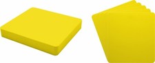  30 CD Disc Jewel Case Bin Divider Cards - 5-5/8"x6" - Yellow HEAVY DUTY 30mil