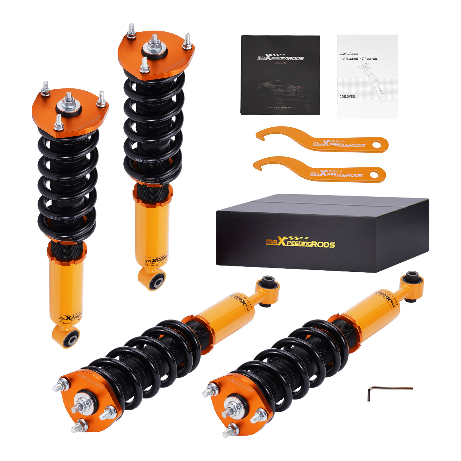 Twin-Tube Shock Absorbers for Toyota Altezza AS200 RS200 1998-2005 Mark II